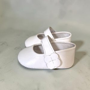 Zapatitos suela suave color blanco suela suave