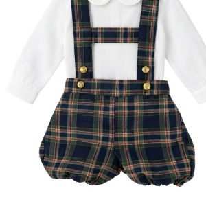 Conjunto Glasgow short bombacho con camisa